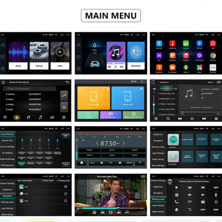Navigatie GPS Android VW Golf 5 6 Passat B6 B7 CC Tiguan Touaran Jetta Eos Polo Amarok , 7 inch , Internet , 4G , Aplicatii , Waze , Wi Fi , Usb , Bluetooth , Mirrorlink [1]