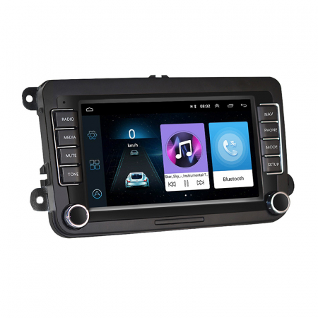 Navigatie GPS Android VW Golf 5 6 Passat B6 B7 CC Tiguan Touaran Jetta Eos Polo Amarok , 7 inch , Internet , 4G , Aplicatii , Waze , Wi Fi , Usb , Bluetooth , Mirrorlink [3]