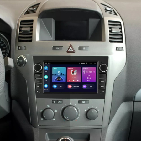 Navigatie Opel Astra, Ecran de 7 Inch, H Vectra Corsa Zafira Antara Meriva Vivara, Carplay, Wireless Android Auto, 2GB RAM si 32GB ROM [2]