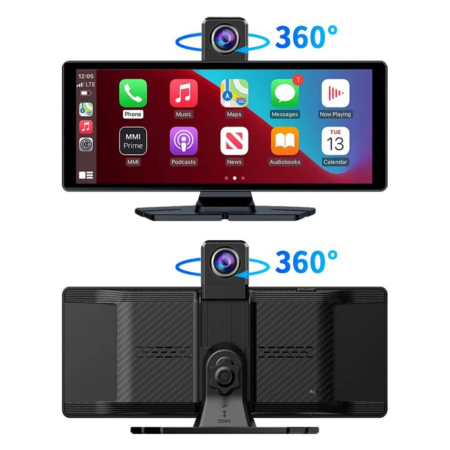 Navigatie Universala & DVR Auto 4K, 10.26” 360° Rotativ, Wireless CarPlay & Android Auto [1]