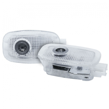Proiectoare led cu logo Mercedes S Class W221 [2]