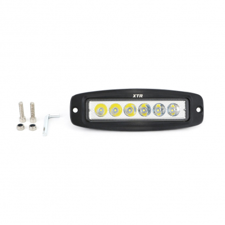 Proiector LED Auto Offroad 18W/12V-24V, 1320 Lumeni, 20cm Incastrabil 30 grade Spot Beam [2]