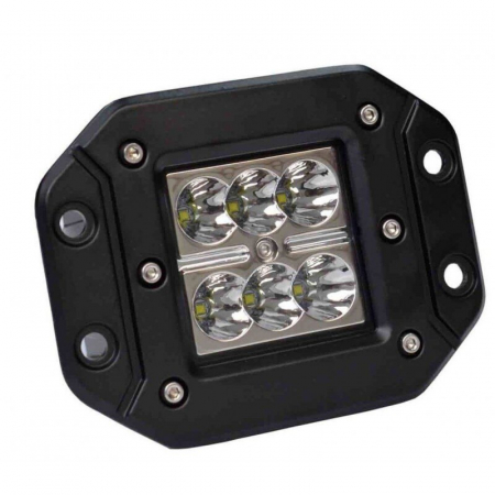 Proiector LED Auto Offroad 18W/12V-24V, 1320 Lumeni, Incastrabil, Spot Beam 8 Grade [3]