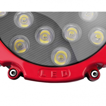 Proiectoare, Lampi & Leduri - Proiector LED Auto Offroad 51W/12V-24V, 3740 LM, Rosu, Spot Beam 30 Grade
