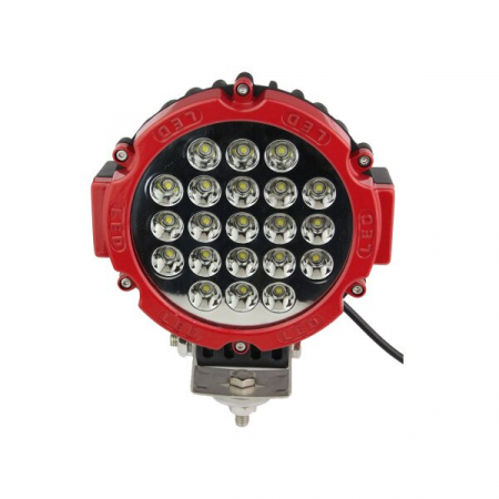 Proiector LED Auto Offroad 63W/12V-24V, 4410 LM, Rosu, Spot Beam 30 Grade [4]