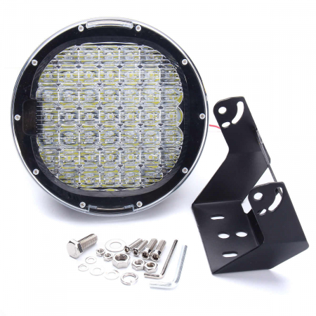 Proiector LED Offroad 225W/12V-24V 18000 Lumeni, Rotund, Spot Beam 30 Grade [2]