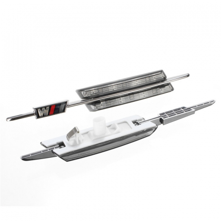 Semnalizari Aripa Led Aspect Smoke BMW E90, E91, E60, E61, E83, E88 [2]
