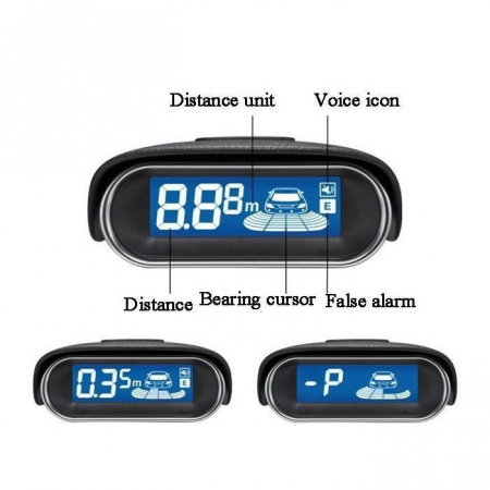 Senzori parcare cu display LCD KC-6000I [3]