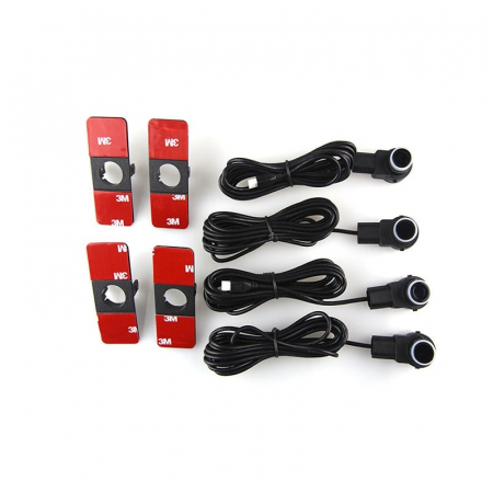 Alarme auto & Senzori de parcare - Senzori parcare tip OEM cu senzori tip originali 16,5 mm cu display LED - S301-OEM