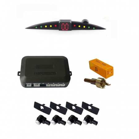 Senzori parcare tip OEM cu senzori tip originali 16,5 mm cu display LED - S301-OEM [1]