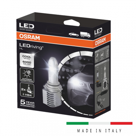 Set 2 becuri auto LED Osram, HB4, LEDriving, 9506CW, 14W, 12V, P22D, FS2 [3]