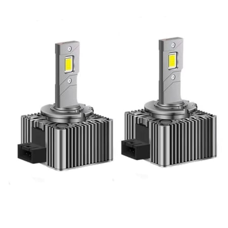 Becuri si sigurante auto - Set 2 becuri conversie hid-led, D1S, 160W, 15.000 LM, Canbus, Plug&Play