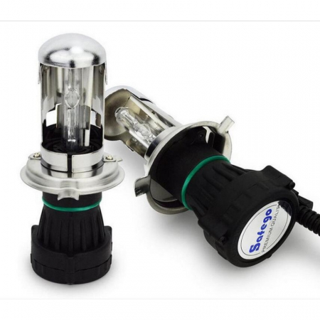 Set 2 Becuri H4 Xenon, Bixenon 12V-24V 35W, 5000K [4]