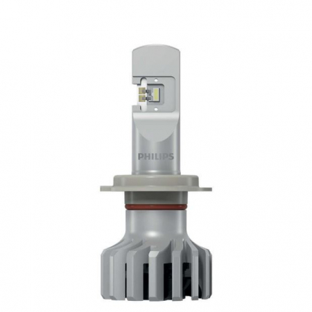 Becuri si sigurante auto - Set 2 becuri, Philips Ultinon Pro5000 LED H7, 12V / 24V, 15W, 5800K
