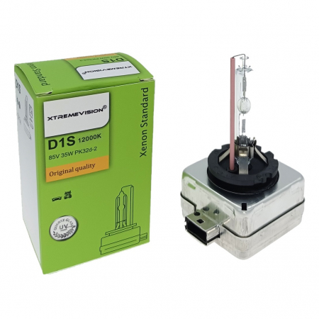 Becuri si sigurante auto - Set 2 Becuri Xenon D1S, 35W, 12.000K