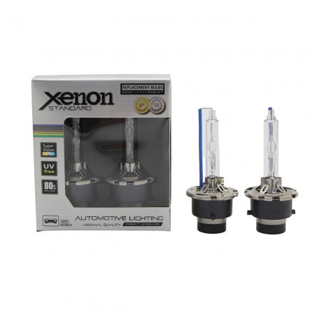 Set 2 becuri xenon D2S 6000K premium 80% mai multa lumina [2]