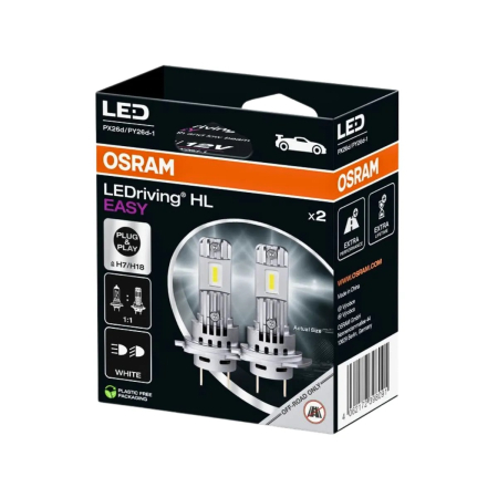 Set 2 bucati LED H7 Osram LEDdriving HL Easy [3]