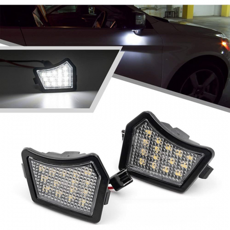 Set 2 Lampi LED Undermirror Jaguar XJ, XF, XK, XKR, XE - PZ203 [4]