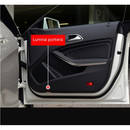 Set 2 Lampi Logo Portiere Skoda Octavia, Roomster, Fabia, Superb - KH-S4 Skoda [3]