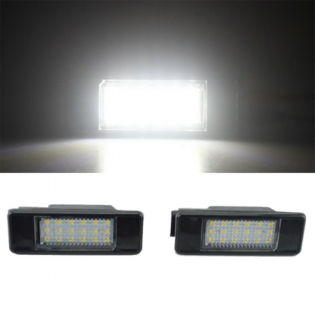 Set 2 Lampi Numar cu Led,, dedicate pentru Citroen DS3, C2, C3, C4, C5, C6, C8, Berlingo Estate Van - BTLL-086 [3]