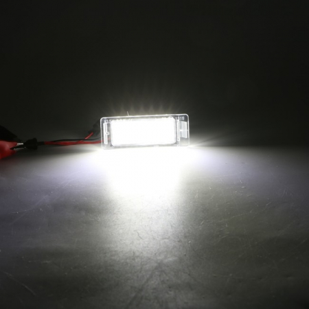 Proiectoare, Lampi & Leduri - Set 2 Lampi Numar Led Dedicate Opel Insignia Sport Tourer, Opel Mokka - BTLL-161