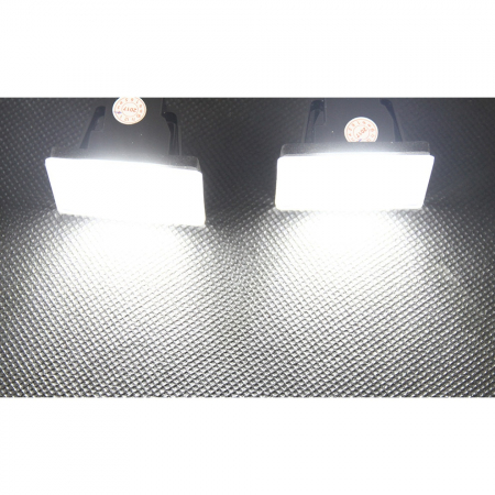 Proiectoare, Lampi & Leduri - Set 2 Lampi Numar Led Dedicate pentru Mercedes-Benz ML, GL, GLA, SLK, A Class - BTLL-109