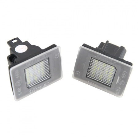 Set 2 Lampi Numar Led Dedicate pentru Mercedes-Benz ML, GL, GLA, SLK, A Class - BTLL-109 [2]