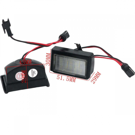 Set 2 Lampi Numar Led dedicate pentru Mercedes-Benz ML W164, GL X164 Model USA - BTLL-129 [3]