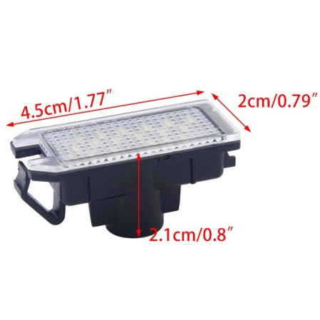 Set 2 Lampi numar LED Fiat 500, 500C 2007-2019 - BTLL-397 [3]