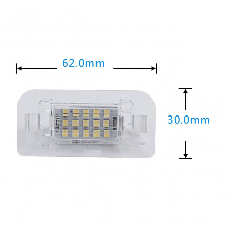 Set 2 Lampi Numar Led Mercedes-Benz B-CLass W242, W246 2011-2019 - B242 [4]