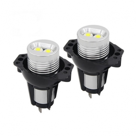 Becuri si sigurante auto - Set 2 Led Marker Alb 2x6W BMW E90/91 Prefacelift 2005 - 09.2008 - Lumina alb Pur