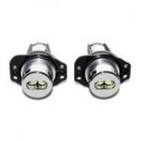Becuri si sigurante auto - Set 2 Led Marker Alb 2x6W, Canbus (fara eroare) pentru BMW E90/91 Prefacelift 2005 - 09.2008 -