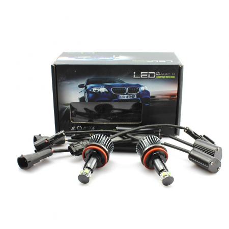 Set 2 Led marker H8 2x 40W Can Bus cu leduri Cree BTLM-9240 [4]