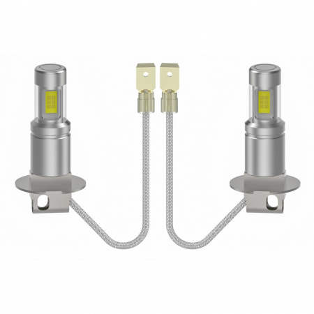 Set 2 leduri auto proiectoare ceata H3 V13 Canbus, putere 80W, luminozitate 2000 Lm, 12V-24V [3]