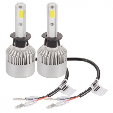 Set 2 Leduri H1 Canbus pentru far auto, putere 72W, 6000K, luminozitate 8000 LUMENI, 12V-24V [2]