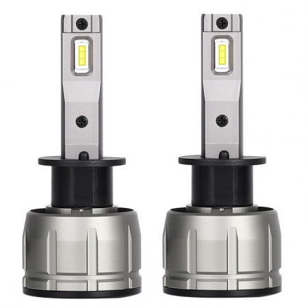 Set 2 leduri H1 P16 Canbus pentru far auto, putere 60W, luminozitate 10.000 Lm, 12V P16-H1 [2]