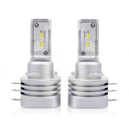 Set 2 leduri H15 ALL IN ONE 20W, 12V, 3200 Lumeni pentru far auto Ford Ranger, VW, Audi, Skida, Mazda, Fiat - V9-H15 [5]