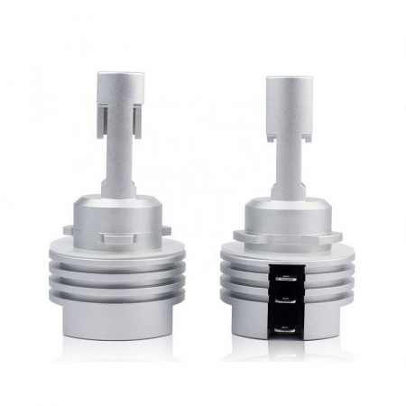 Set 2 leduri H15 ALL IN ONE 20W, 12V, 3200 Lumeni pentru far auto Ford Ranger, VW, Audi, Skida, Mazda, Fiat - V9-H15 [2]