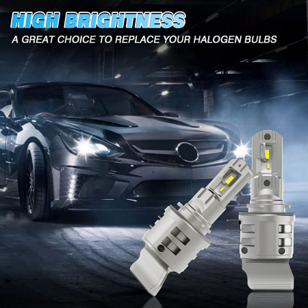 Set 2 leduri H15 ALL IN ONE pentru far auto 42W, 12V, 8000 Lumeni - V9S-H15 [3]