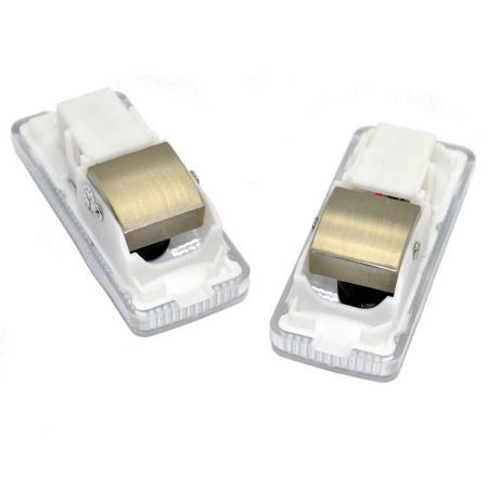 Set 2 Logo Shadow Lights Courtesy pentru portiere dedicate Peugeot 407 - BTSL-016052 [1]