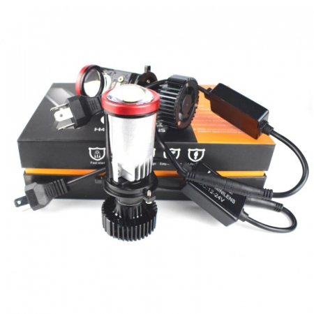 Set 2 Lupe Bi Led H4 putere 50W luminozitate 8000 Lumeni 12V G7-H4 [3]