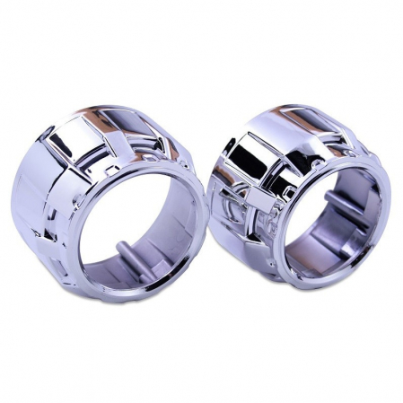 Becuri si sigurante auto - Set 2 lupe Bifazice Mini H1 2.5", lungime 11.5cm, Pentru Skoda Fabia MK1 cu ornamente Z260 incluse