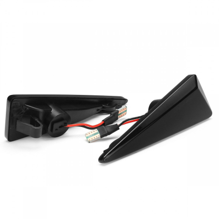 Proiectoare, Lampi & Leduri - Set 2 Semnalizari Aripa Dinamice Secventiale pentru Renault Megane, Scenic, Espace, Vel Satis, Avantime, Thalia, Wind - D0450
