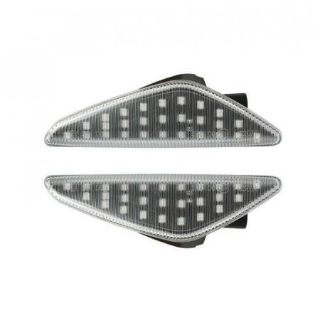Set 2 Semnalizari Aripa LED cu sticla clara pentru X3 F25, X5 E70, X6 E71 - BTLL-242S [3]