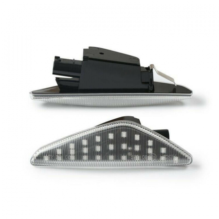 Set 2 Semnalizari Aripa LED cu sticla clara pentru X3 F25, X5 E70, X6 E71 - BTLL-242S [1]