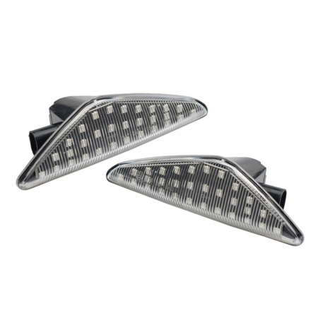 Set 2 Semnalizari Aripa LED cu sticla clara pentru X3 F25, X5 E70, X6 E71 - BTLL-242S [5]