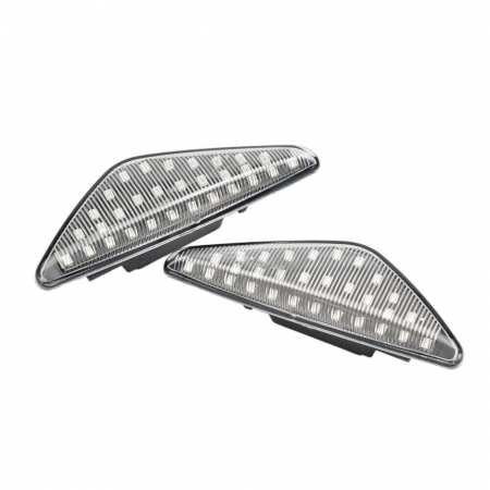 Set 2 Semnalizari Aripa LED cu sticla clara pentru X3 F25, X5 E70, X6 E71 - BTLL-242S [4]