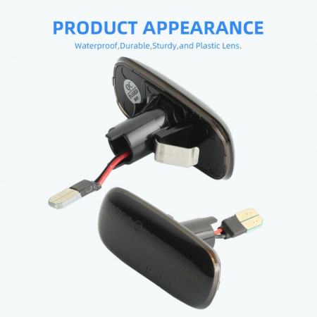 Set 2 Semnalizari Aripa LED dedicate pentru Audi A2, A3, A4, A6, A8, TT - BTLL-299-1 [1]