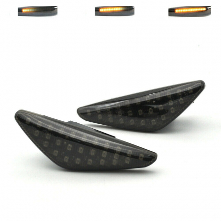 Set 2 Semnalizari Aripa LED Dinamice dedicate pentru X3 F25, X5 E70, X6 E71 - BTLL-241-D Dynamic [4]