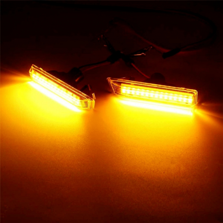 Set 2 Semnalizari Aripa LED dinamice, secventiale pentru BMW E36 Facelift, X5 E53 - D0232 [4]